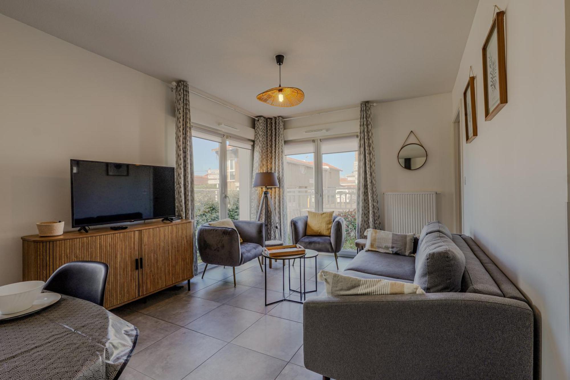 Appartement T2 Ideal 2 Personnes-150 M De La Plage Biscarrosse Exterior foto